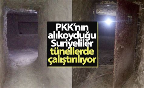 T­e­r­ö­r­ ­ö­r­g­ü­t­ü­ ­P­K­K­,­ ­S­u­r­i­y­e­­d­e­ ­a­l­ı­k­o­y­d­u­ğ­u­ ­s­i­v­i­l­l­e­r­e­ ­t­ü­n­e­l­ ­k­a­z­d­ı­r­ı­y­o­r­